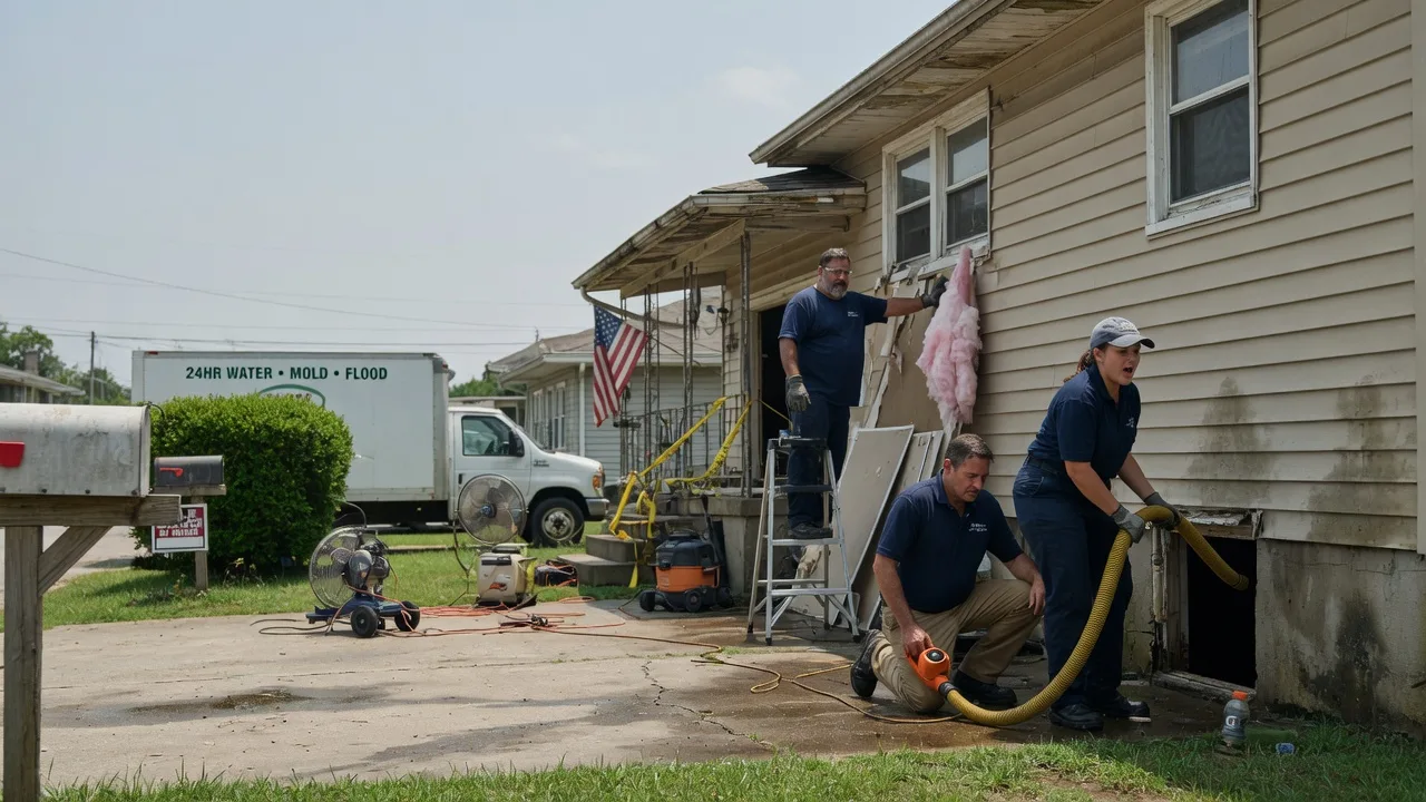 Water Damage Repair in Piqua, OH near me